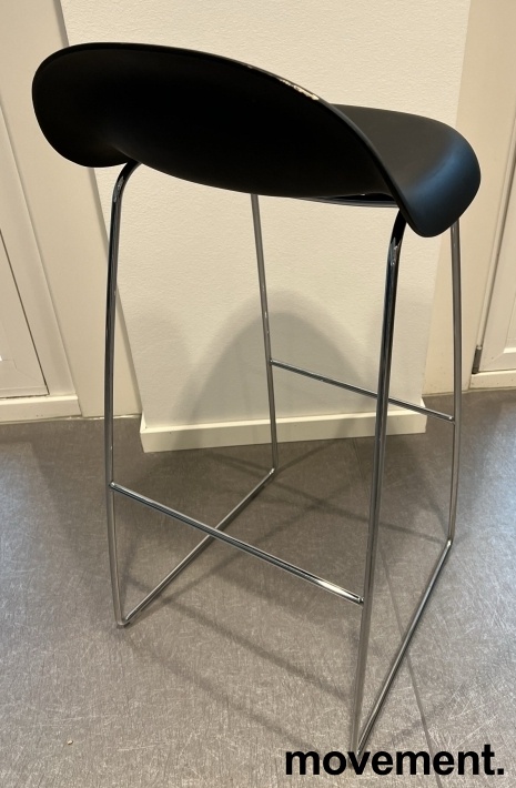 Solgt!Barkrakk fra Gubi i sort, 78cm - 2 / 3