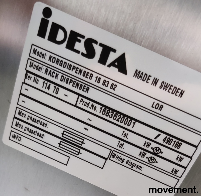 Solgt!IDESTA brettdispenservogn for - 4 / 4