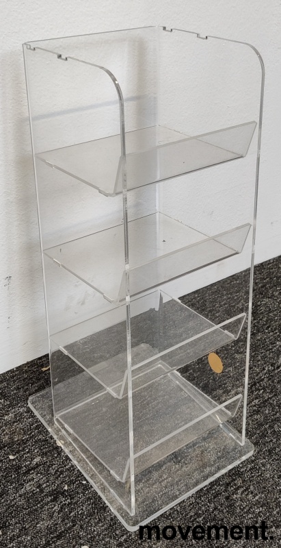 Solgt!Utstillingsstativ i transparent - 1 / 2