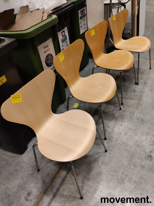 Solgt!Arne Jacobsen 7er-stol / - 7 / 7