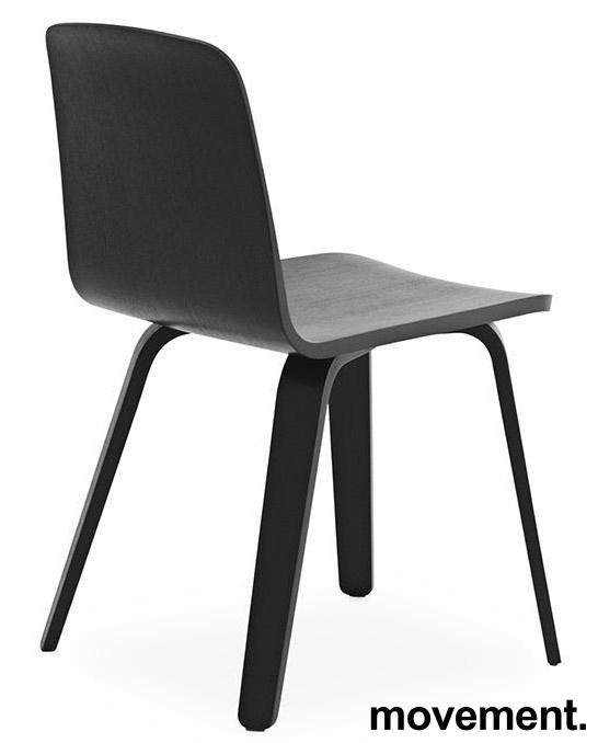 Solgt!Konferansestol i Oak Black / Black - 4 / 4