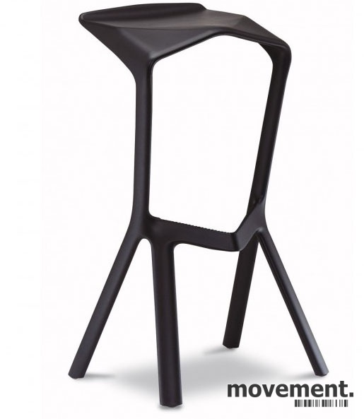Solgt!Barkrakk fra Plank, Miura i sort, - 1 / 6