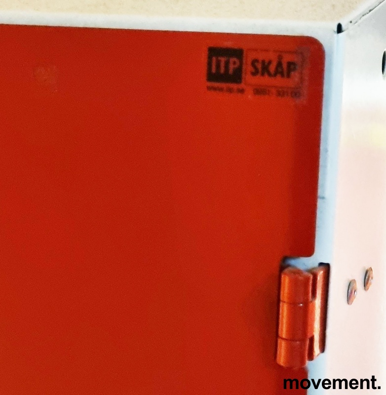 Solgt!Garderobeskap i stål fra ITP Skåp, - 4 / 4