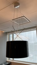 Lekker design-taklampe fra Flos: Ray S Diff i sort, Ø=42cm, pent brukt