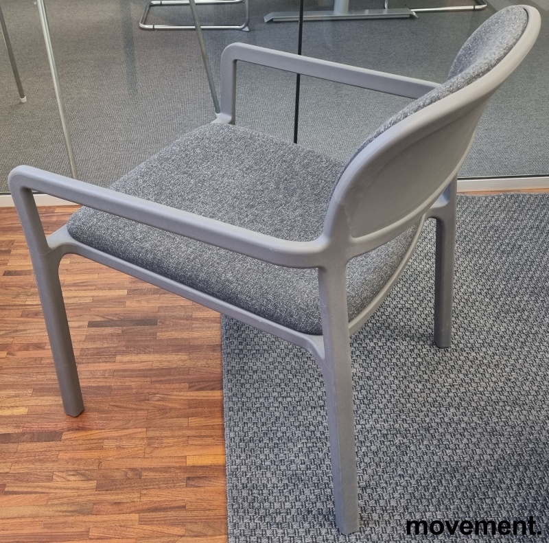 Solgt!Loungestol i grått fra IKEA + HAY, - 3 / 3