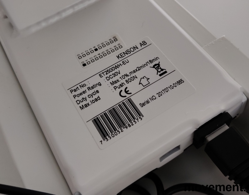 Solgt!Kompakt skrivebord med elektrisk - 5 / 5