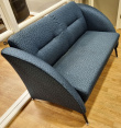 Solgt!Kompakt sofa 2seter fra Helland i - 2 / 3
