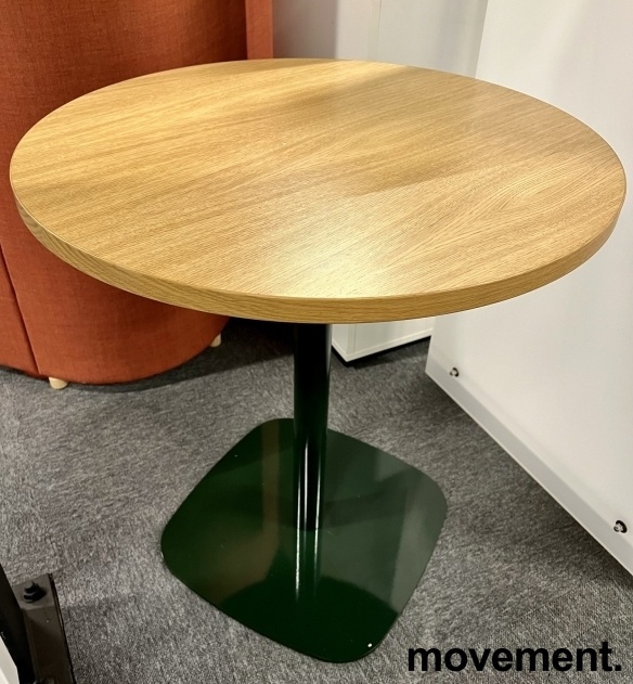 Solgt!Kafebord i eik / grønt, fra Normann - 1 / 2