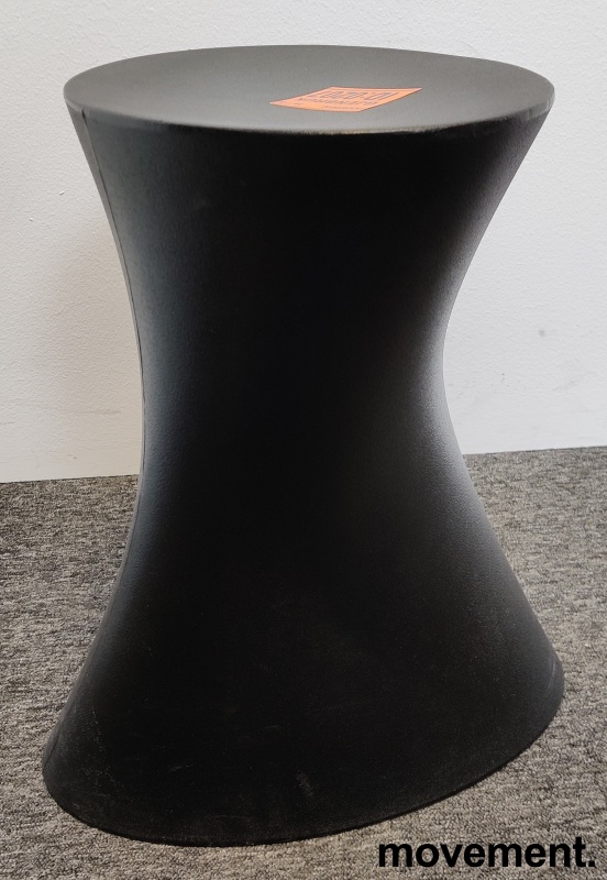 Liten, krakk  / sittepuff i sort, - 2 / 4