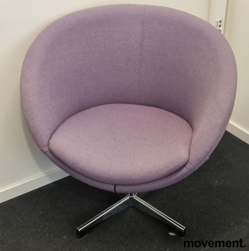 Solgt!ForaForm Planet Loungestol i lilla - 1 / 4
