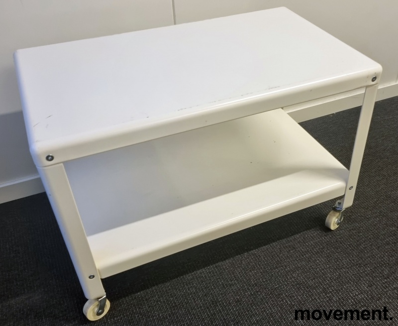 Solgt!IKEA PS stålhylle på hjul / - 1 / 3