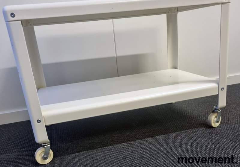 Solgt!IKEA PS stålhylle på hjul / - 2 / 3