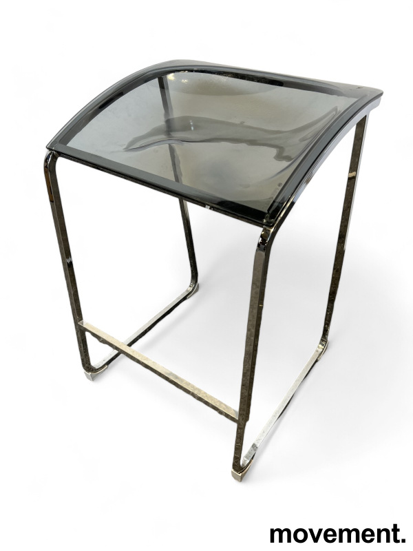 Barkrakk / barstol i transparent - 1 / 2