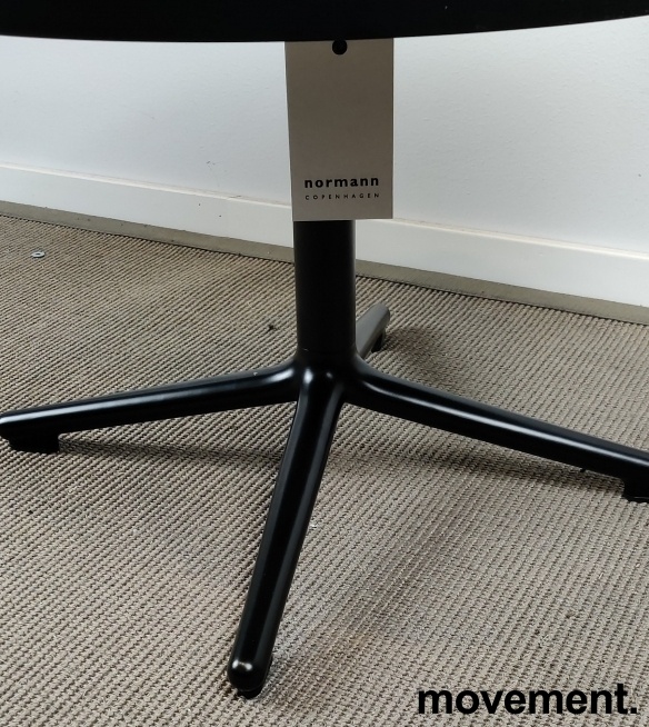 Solgt!Loungebord i sort laminat Ø=60cm, - 3 / 3
