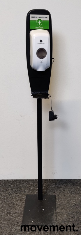 Solgt!Håndspritdispenser med stativ, - 1 / 2