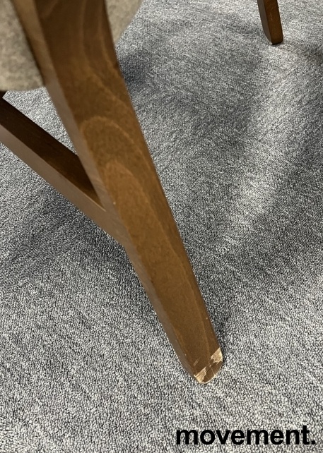 Solgt!Loungestol i beige ullstoff / - 4 / 4