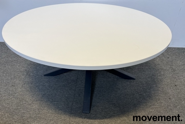 Solgt!Loungebord i hvitt / mørkt grått - 1 / 2