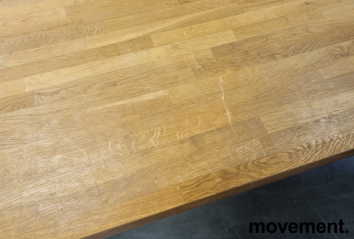 Solgt!Benkeplate i heltre eik 186x62cm x - 2 / 6