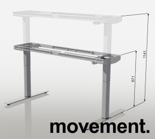Solgt!Elektrisk hevsenk understell i - 1 / 2