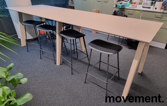 Solgt!Høyt (90cm) møtebord fra EFG i ask, - 1 / 8
