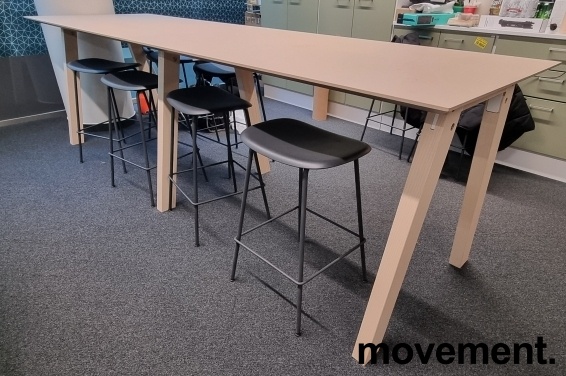Solgt!Høyt (90cm) møtebord fra EFG i ask, - 5 / 8