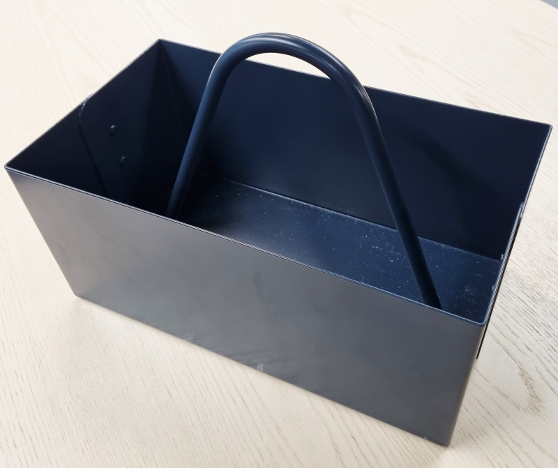 Praktisk metallboks for personlig