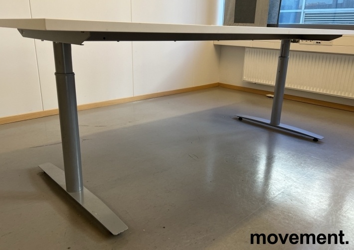 Møtebord / konferansebord i hvitt / - 2 / 2