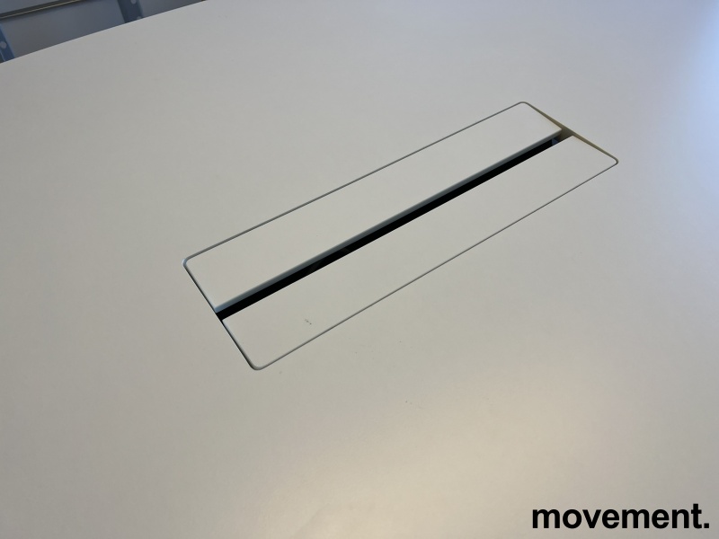 Solgt!Møtebord fra Svenheim i hvitt, - 3 / 3