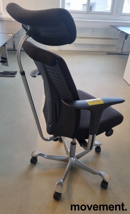 Solgt!Håg H05 5500 kontorstol i sort med - 2 / 2
