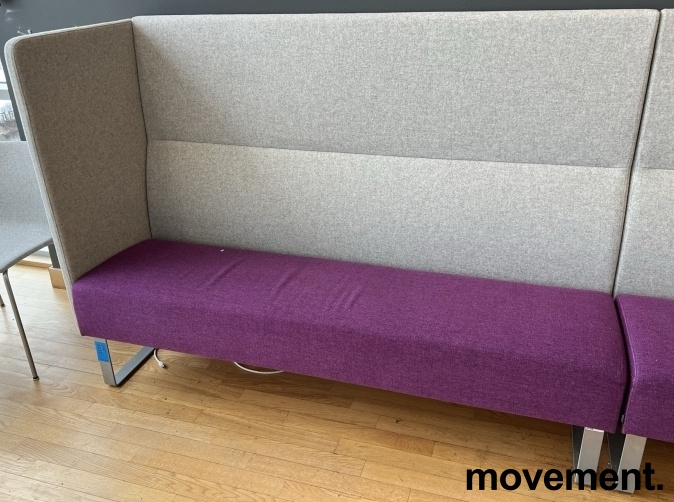 Solgt!Sittebenk / sofa for kantine e.l i - 1 / 2