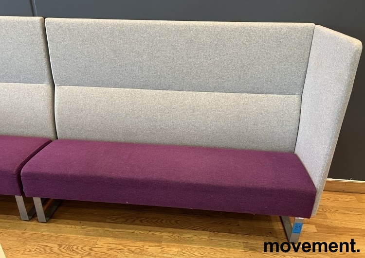 Solgt!Sittebenk / sofa for kantine e.l i - 1 / 2