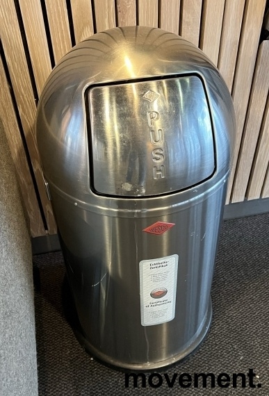 Solgt!Wesco avfallsspann, Pushboy 50
