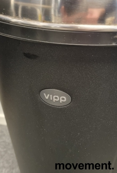 Solgt!Vipp pedalbøtte i sort, modell - 5 / 5