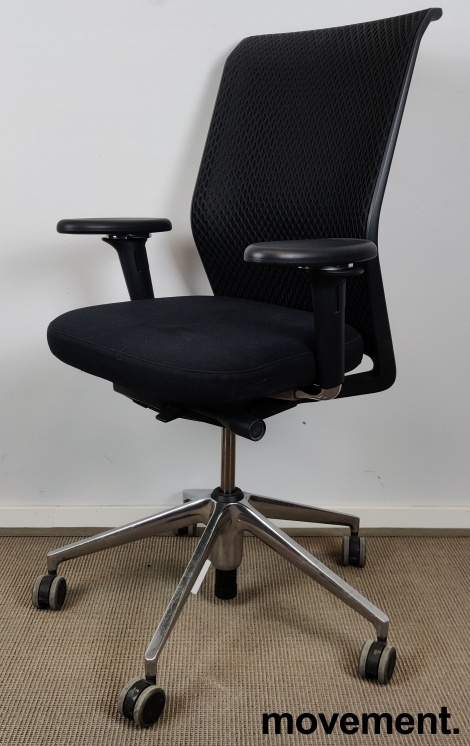 Solgt!Vitra ID Mesh kontorstol i sort - 5 / 5