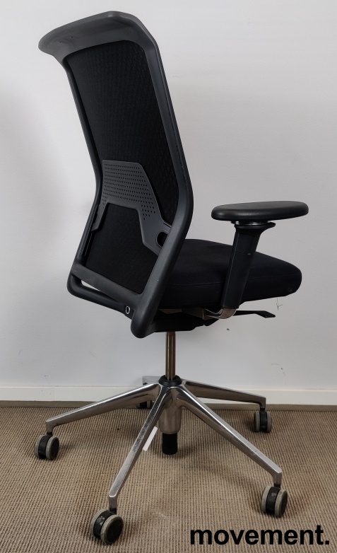 Solgt!Vitra ID Mesh kontorstol i sort - 2 / 5