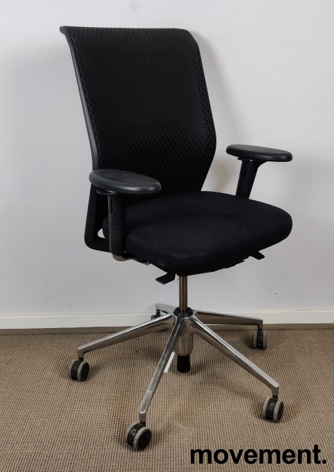 Solgt!Vitra ID Mesh kontorstol i sort - 1 / 5