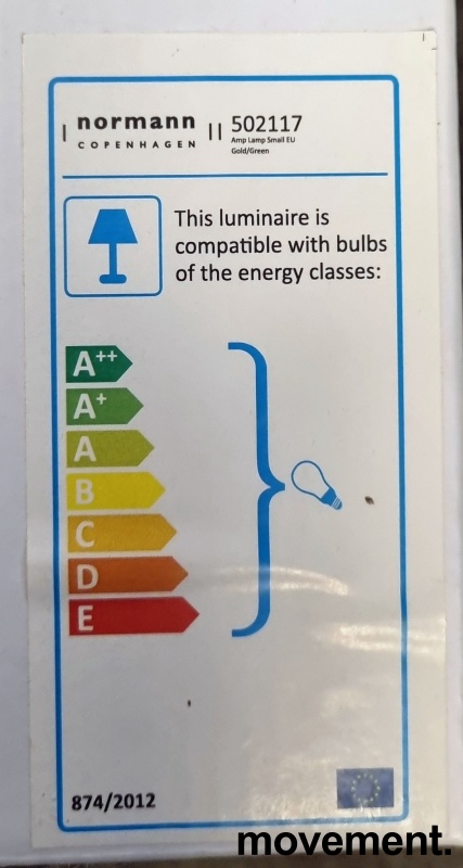 Solgt!Taklampe / pendellampe, Normann - 4 / 4