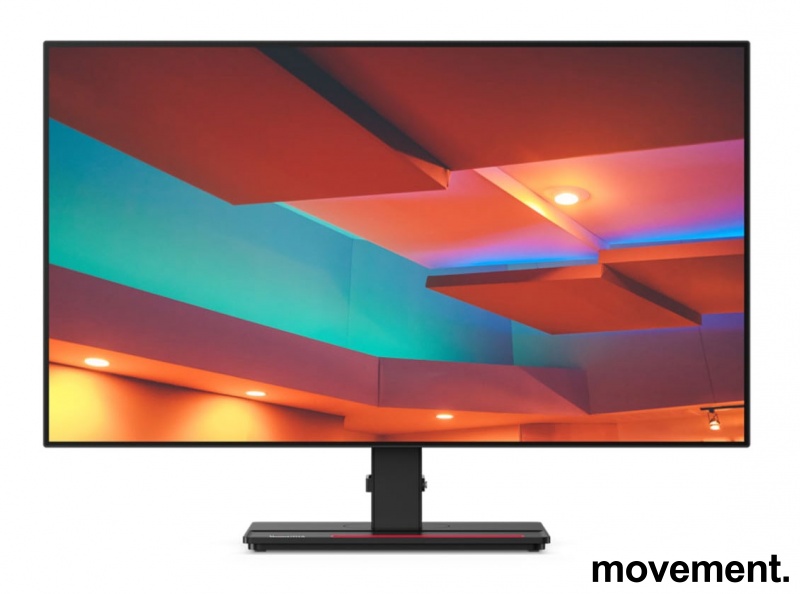 Solgt!Flatskjerm til PC: Lenovo P27q-20,