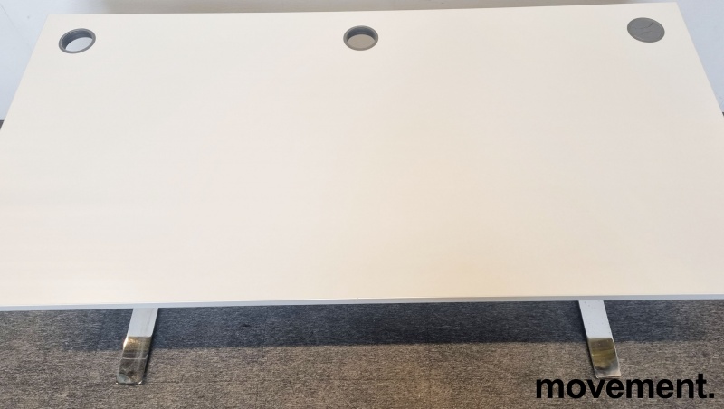 Solgt!Skrivebord fra EFG, 160x80cm, hvit - 3 / 3