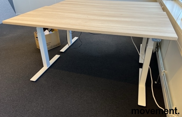 Solgt!Skrivebord med elektrisk hevsenk - 2 / 2