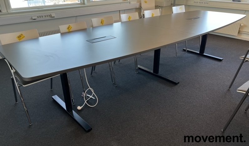 Solgt!Møtebord / konferansebord i mørkt - 1 / 3