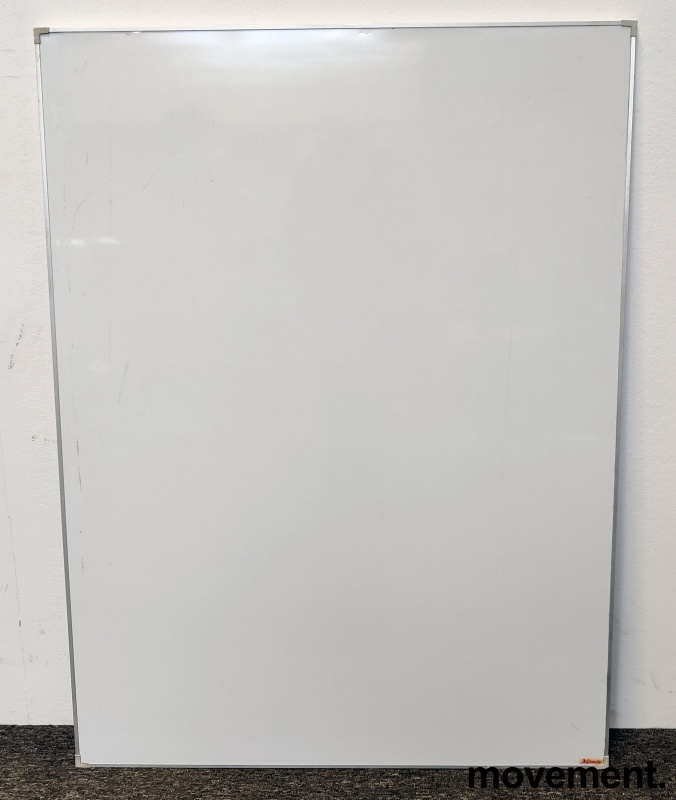 Solgt!Vegghengt whiteboard 120x90cm, fra - 1 / 3
