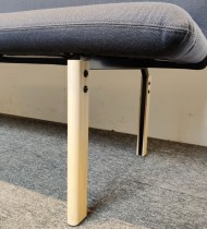 Sittebenk / sofa for kantine e.l. fra Sancal, Modell Rew, NYTRUKKET, bredde 180cm, NYTRUKKET