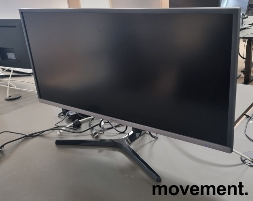 Solgt!Flatskjerm til PC: Samsung 34toms, - 2 / 3