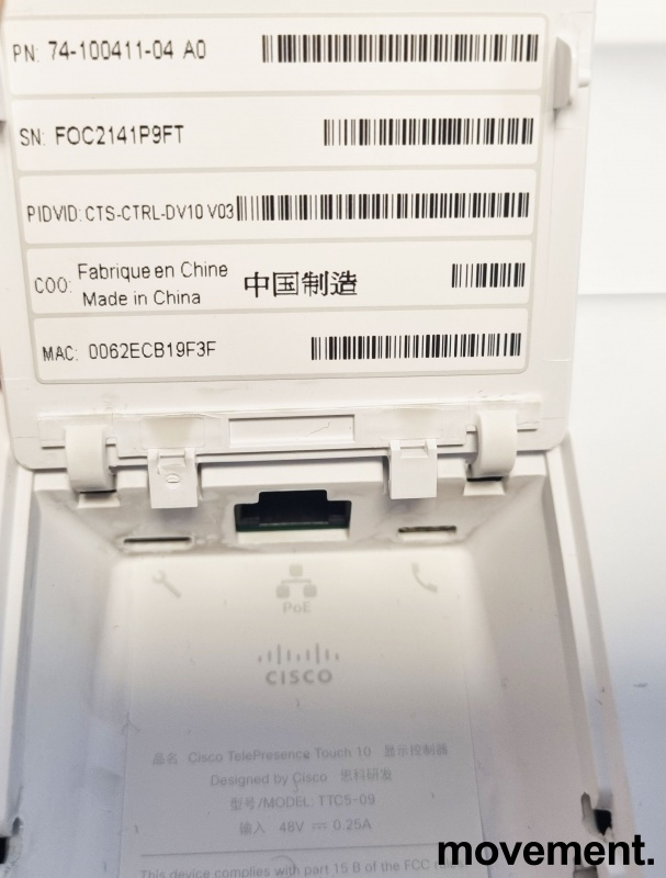 Solgt!Cisco 10toms Telepresence Touch - 2 / 3