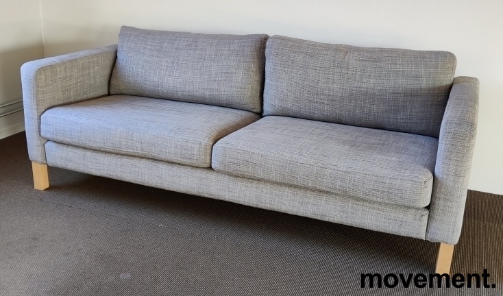 Solgt!Loungesofa, Ikea Karlstad 3seter, - 1 / 4