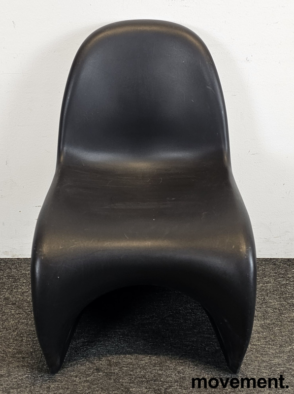 Solgt!Panton Chair i sort fra Vitra, - 4 / 4