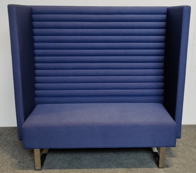 Alkovesofa fra Scan Sørlie i blått,