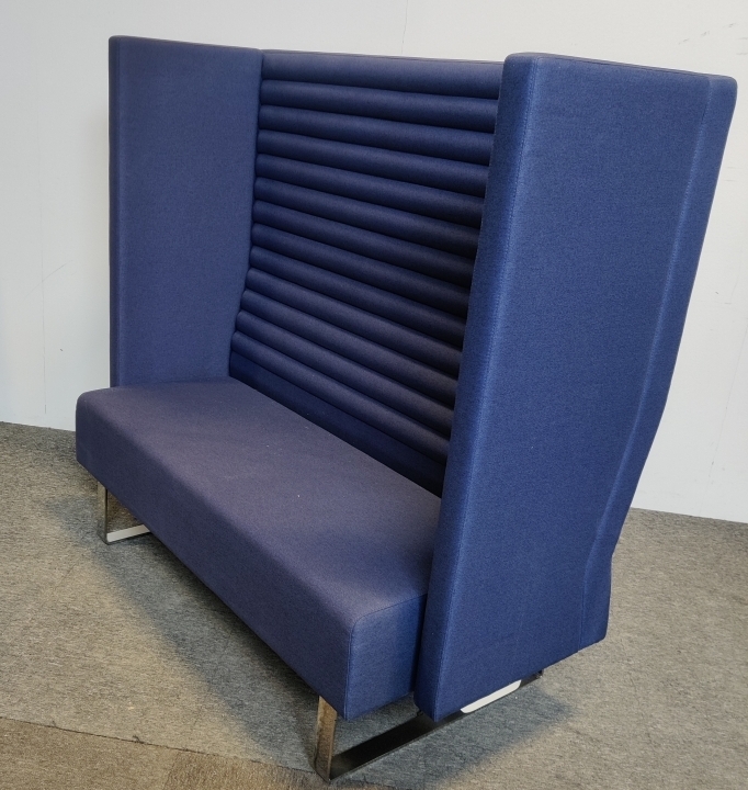 Alkovesofa fra Scan Sørlie i blått,