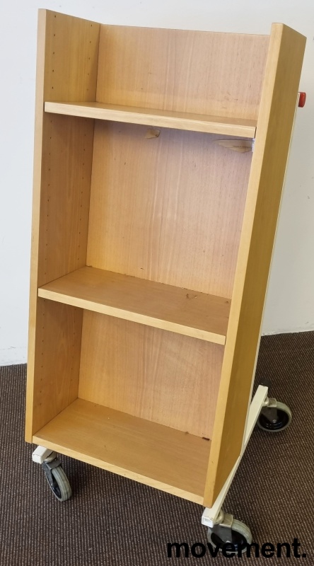 Solgt!Bibliotektralle / boktralle i bøk, - 2 / 3